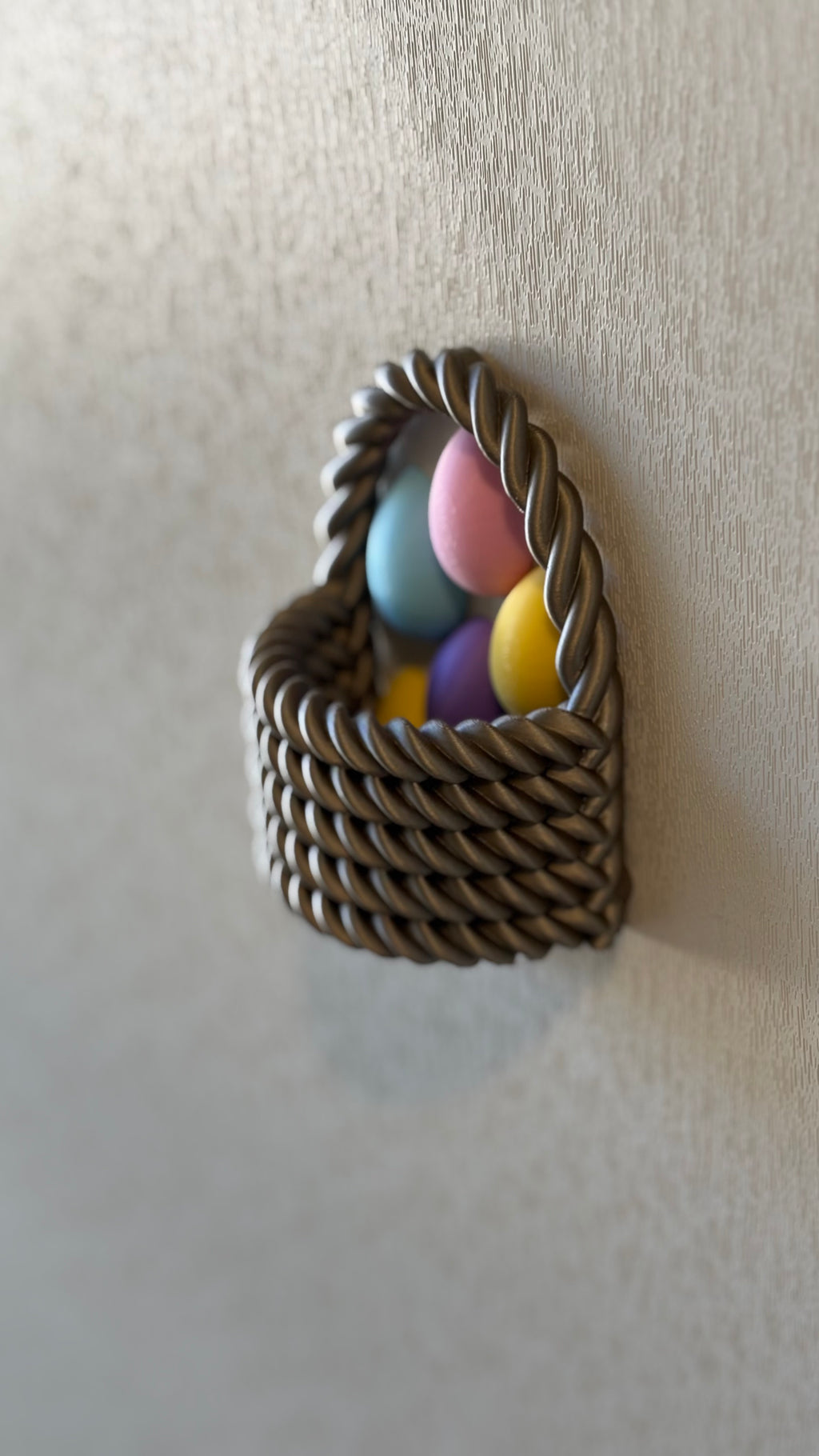 Easter Basket Fridge Magnet