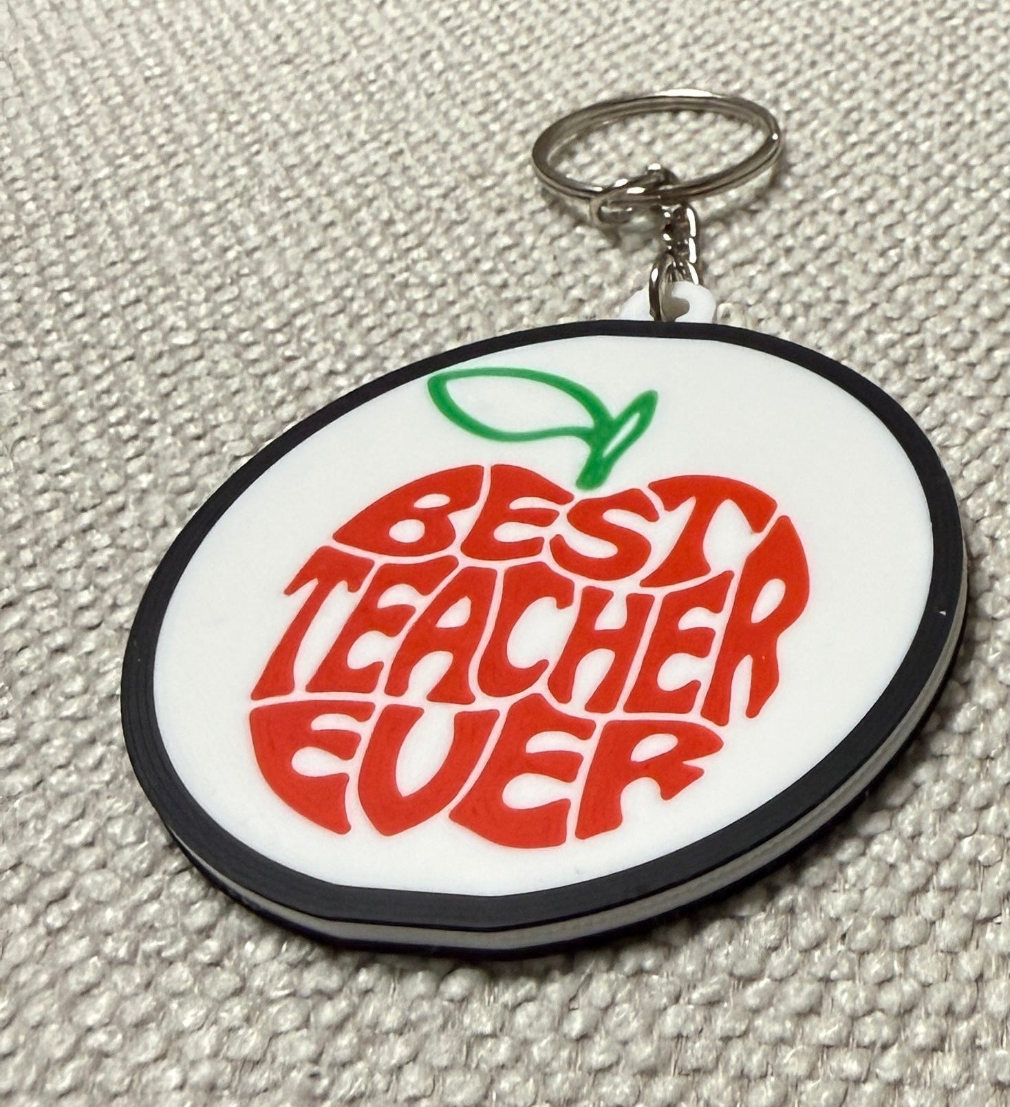 Best Teacher Ever Keychain