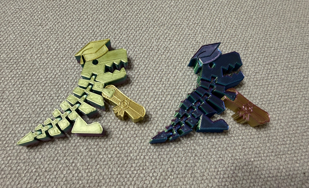 Graduation Dinosaur flexi
