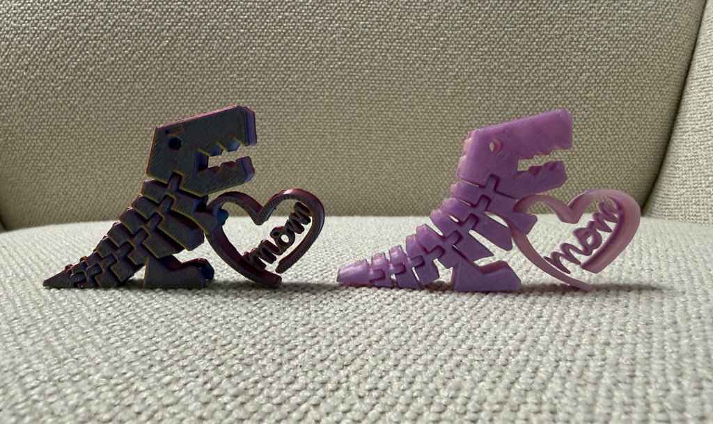 Mother's Day Dinosaur flexi
