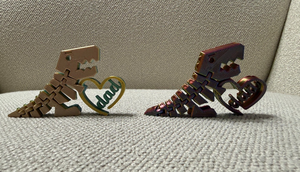 Father's Day Dinosaur flexi