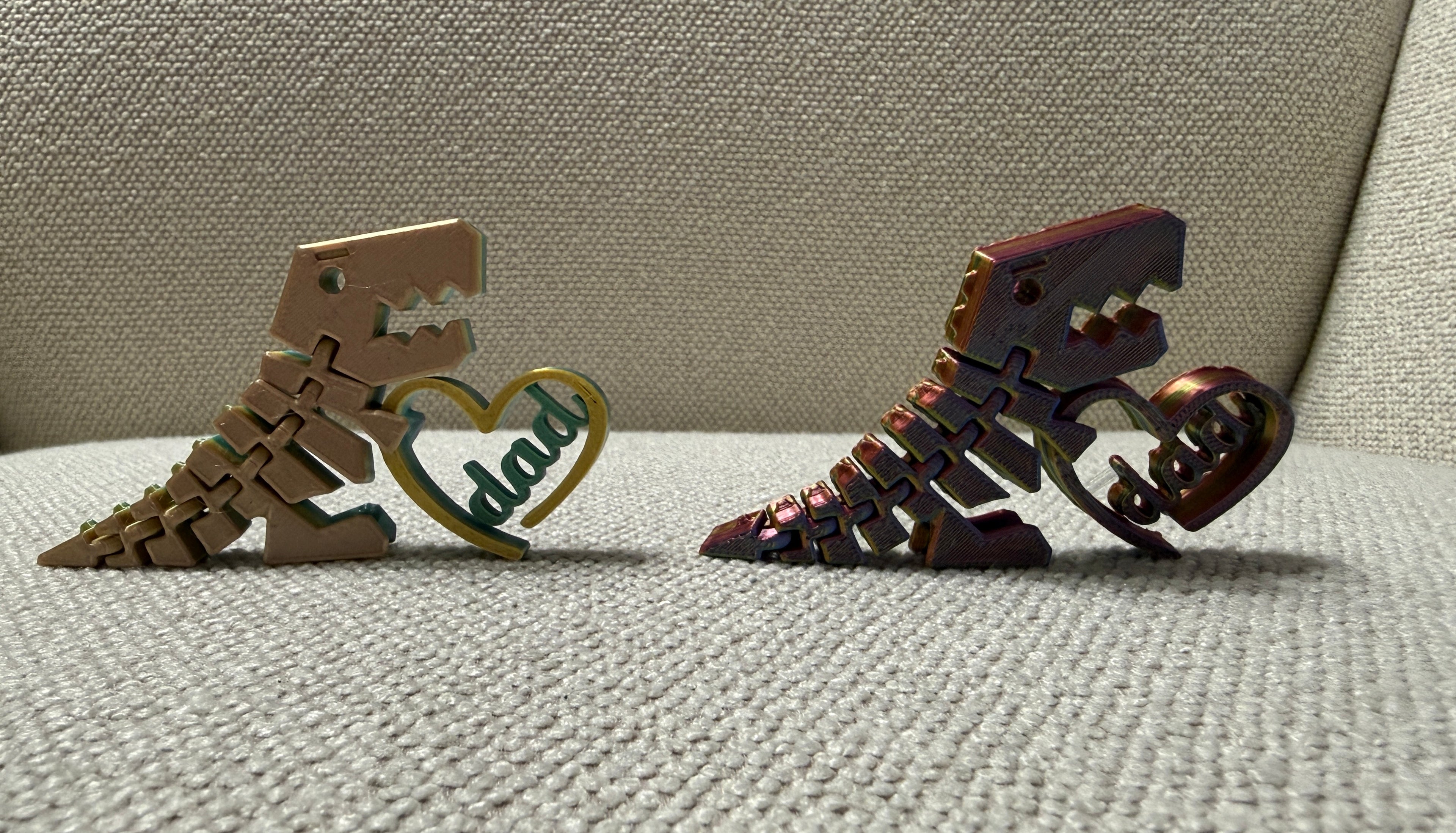 Father's Day Dinosaur flexi